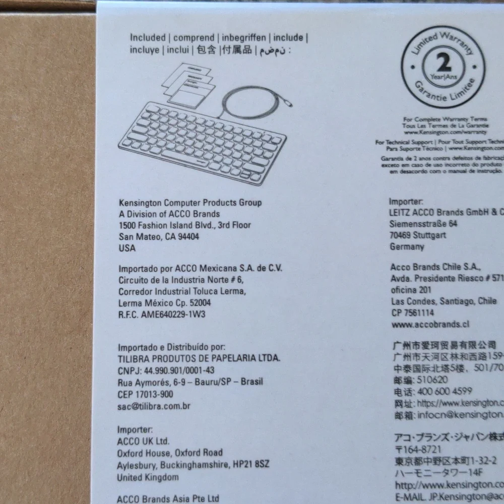 Kensington Simple Solutions Wired Compact iPad Keyboard Lightning Connec…